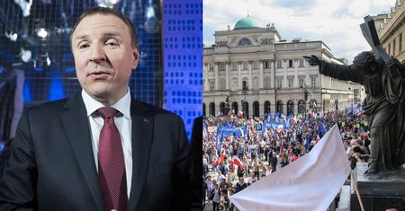 Ile osób naprawdę było na marszu KOD-u? Według TVP... tylko 45 tysięcy!