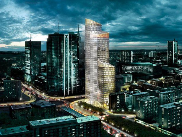Przezroczysty biurowiec nową architektoniczną wizytówką Warszawy?