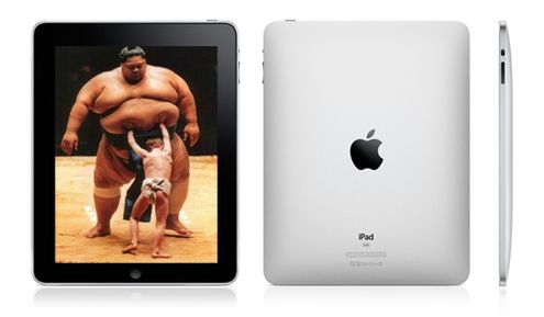 iPad dla zawodników sumo