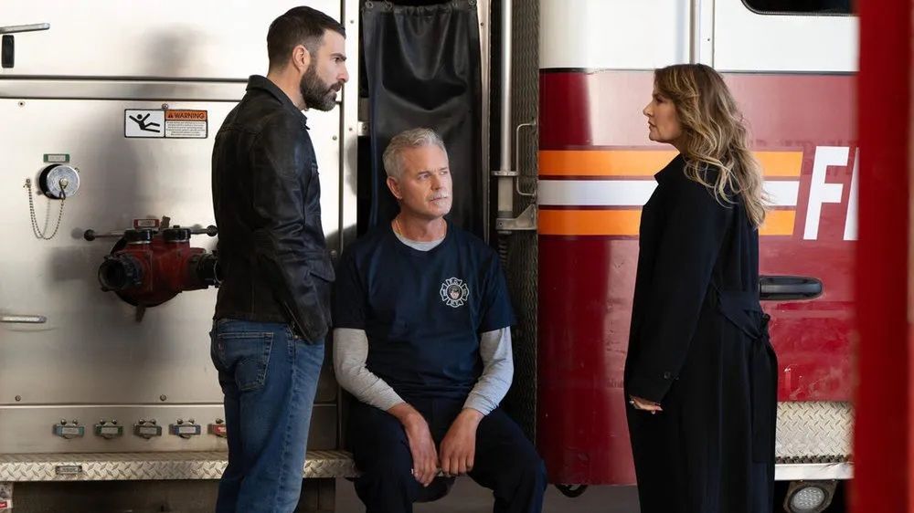 Eric Dane na planie "Brilliant Minds"