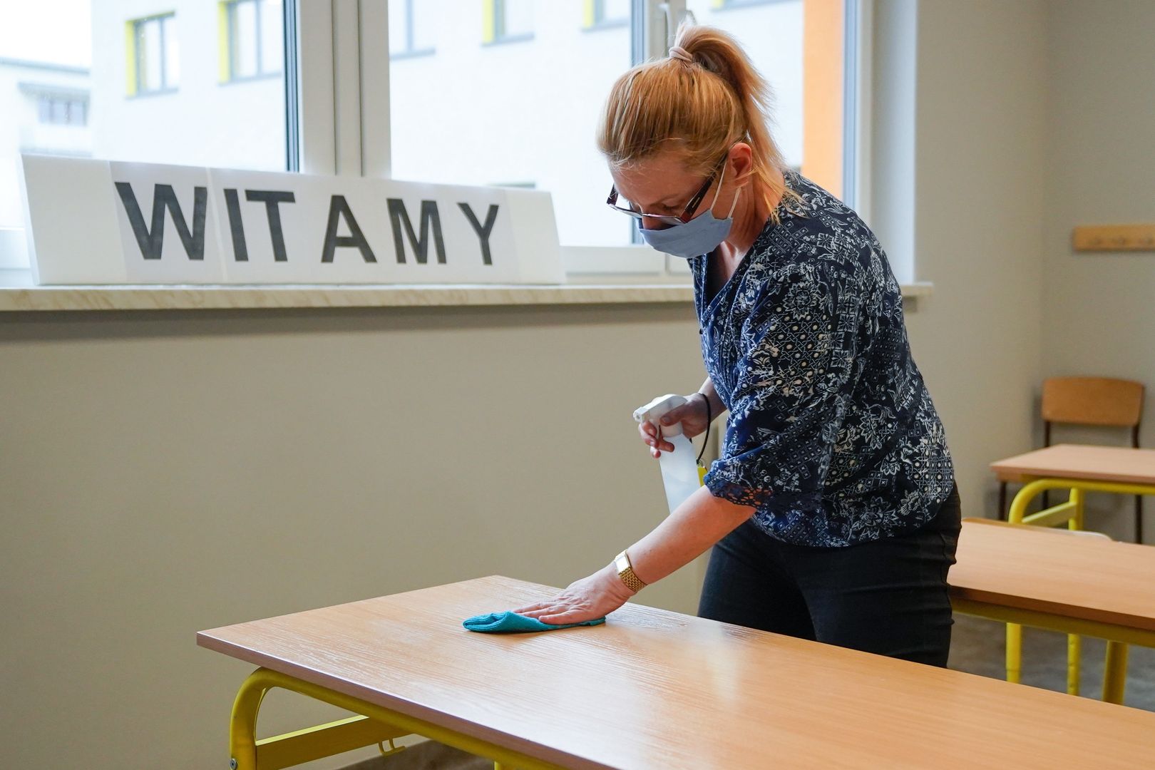 Po kwarantannie poszła do szkoły. Wtedy przyszedł wynik testu na COVID