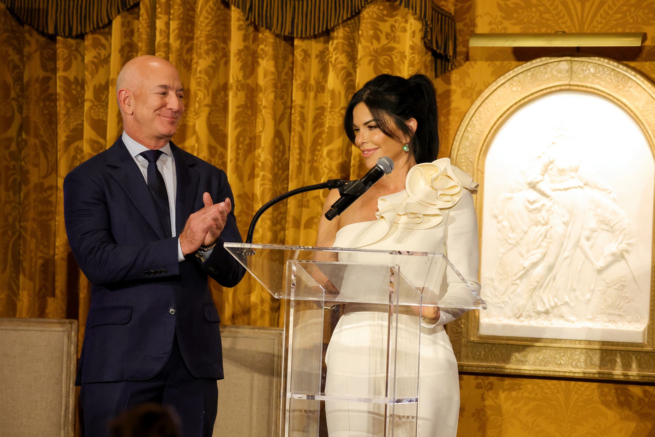 Jeff Bezos i Lauren Sanchez