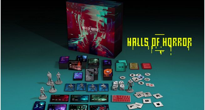 Planszówka "Halls of Horror" z kampanią reklamową