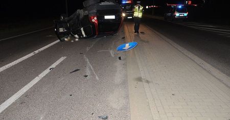 Kierowca pod wpływem narkotyków spowodował wypadek