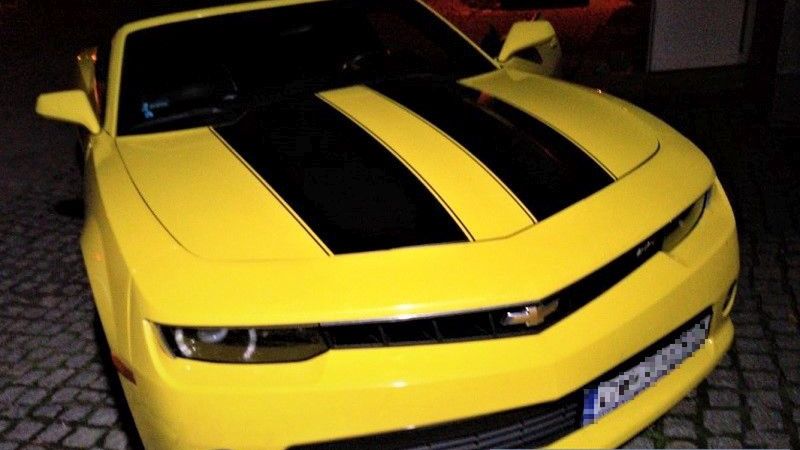 Wrocław. Sceny jak z filmu "Transformers". Pościg za Chevroletem Camaro