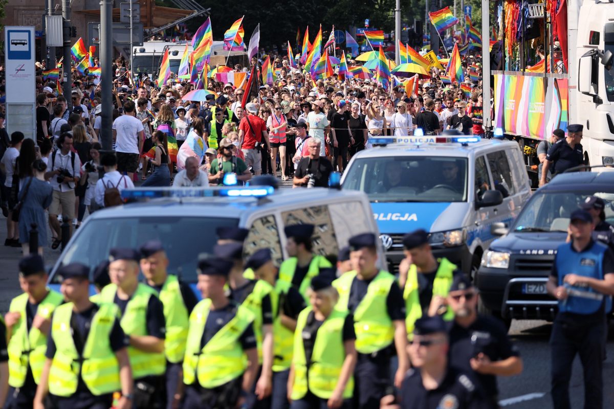 Parada Równości w Warszawie. Policja: Było spokojnie
