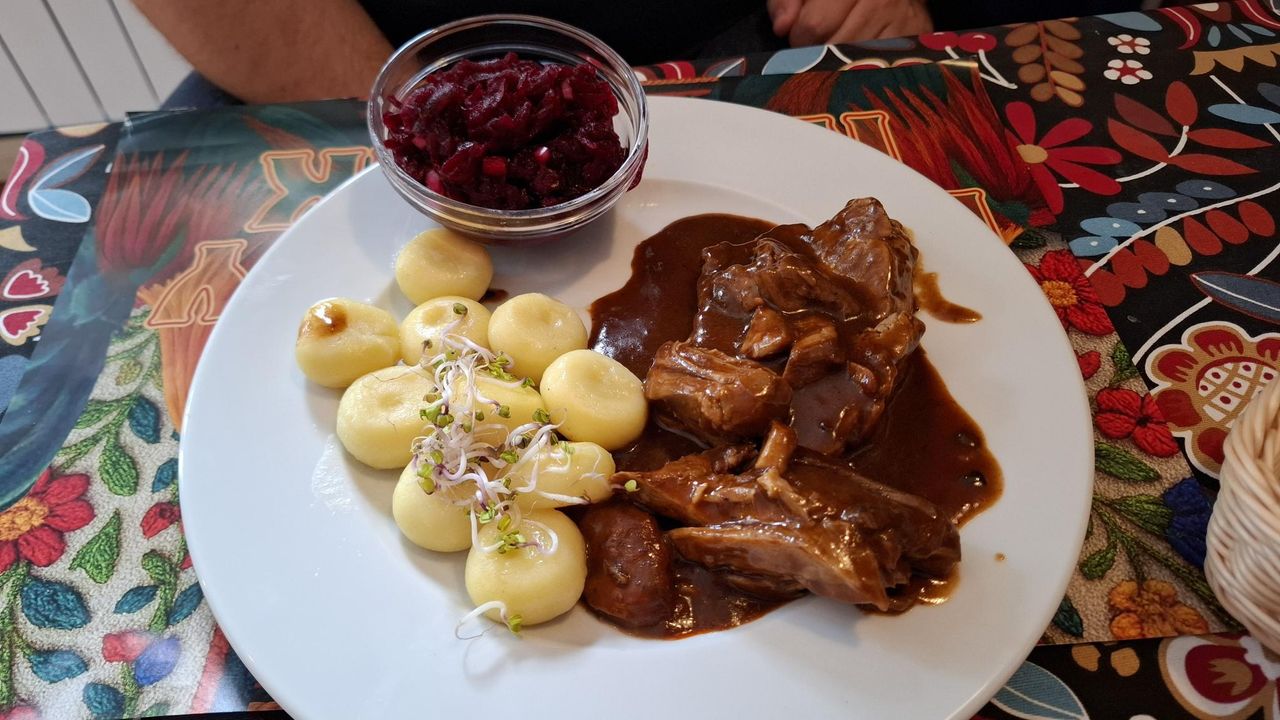 Kotlet schabowy i pieczeń