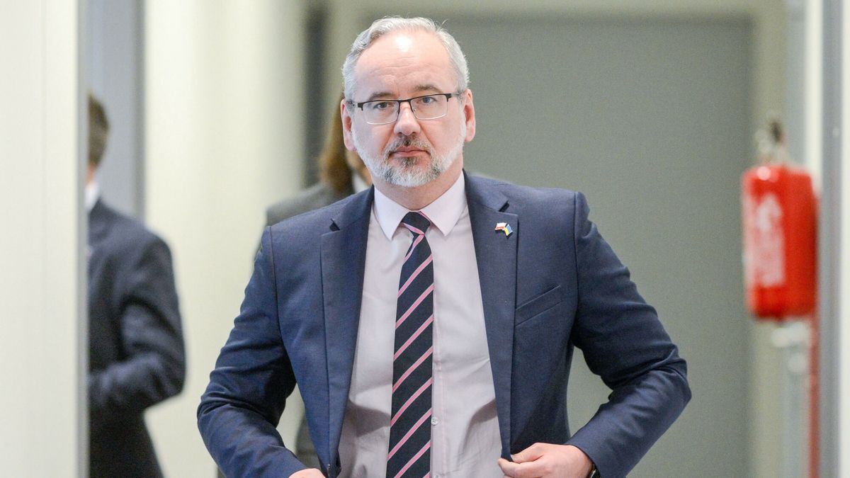 Minister zdrowia Adam Niedzielski