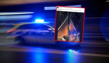 Spłonął w aucie. Dramatyczne wieści. "Młody mężczyzna"