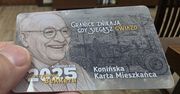 Konin: Mieczysław Bekker na awersie Konińskiej Karty Mieszkańca