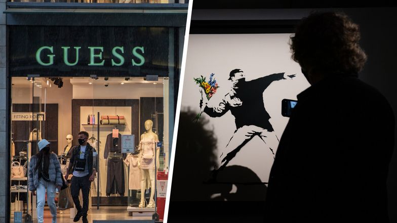 Banksy twierdzi, że marka Guess bezprawnie wykorzystała jego prace