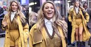 Promienna Blake Lively podbija Nowy Jork w obcisłych żółtych szortach (FOTO)