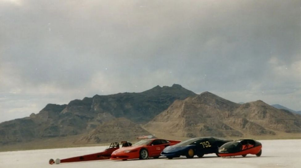 Reprezentacja Colaniego na Bonneville Speed Week 1991 (fot. archiwum Colani)