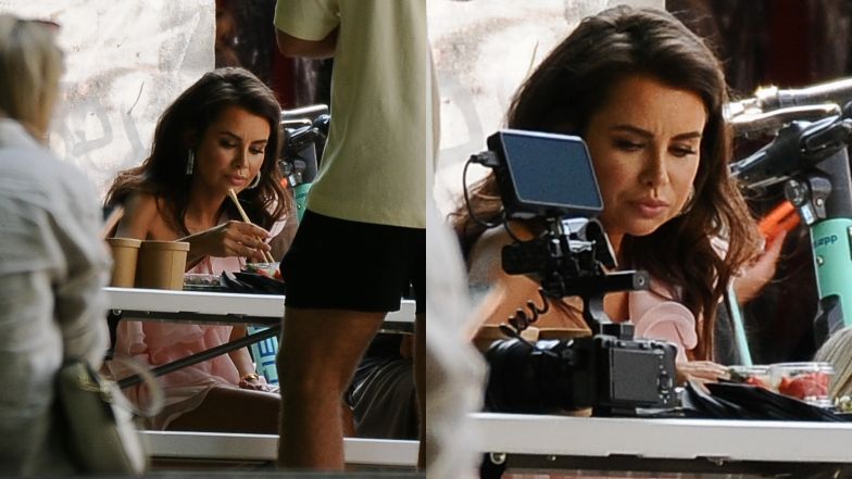 Natalia Siwiec pozuje z koniem