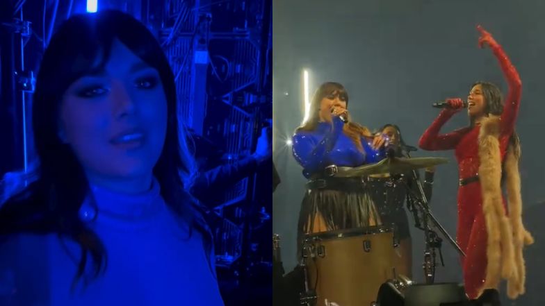 Dua Lipa zaprosiła Ewę Farnę na scenę!