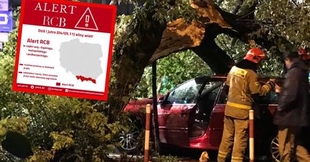 RCB alarmuje. Ostrzeżenia drugiego stopnia dla trzech województw