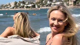 Barbara Kurdej-Szatan w bikini pozdrawia z Hiszpanii. Taka to pożyje?