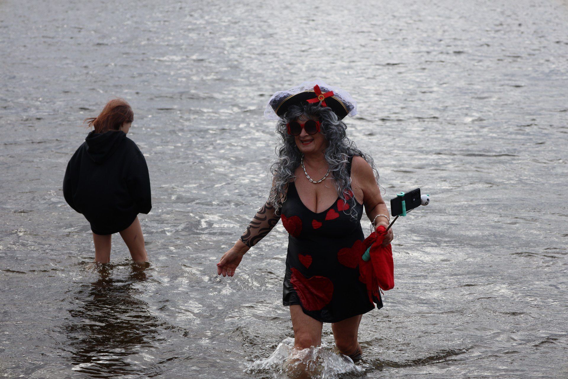 Kąpiel szczecineckich morsów