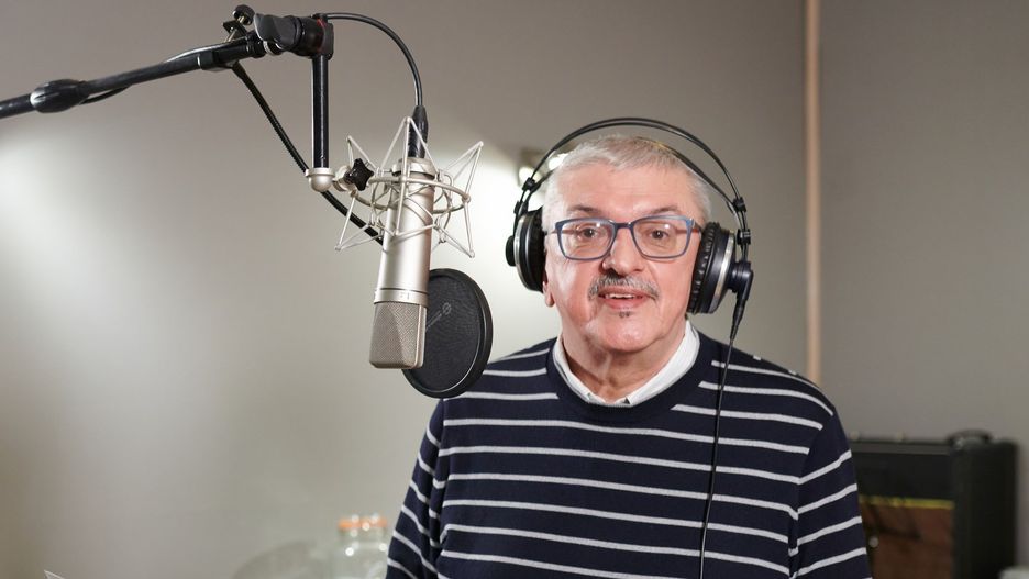 Marek Niedżwiecki z Radia 357, jeden z przyjaciół karpia