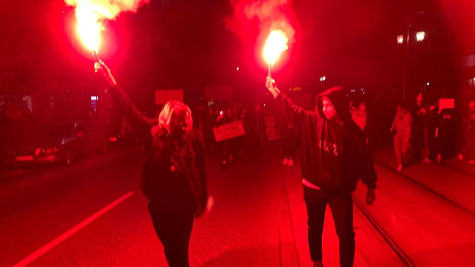 Protesty kobiet. Strajkujący wyszli na ulice w całym kraju