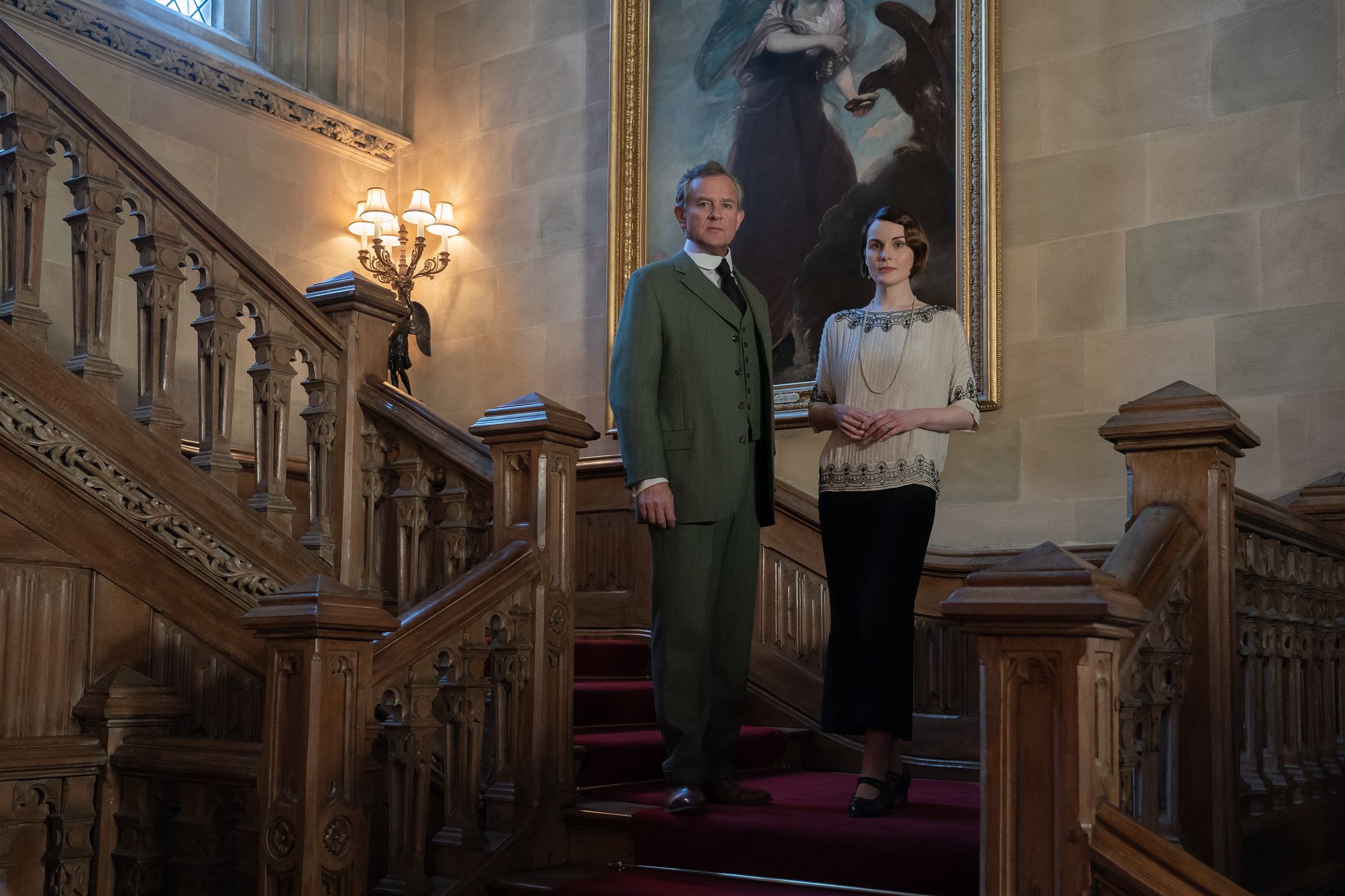4178_D009_00427_RC

Hugh Bonneville stars as Robert Grantham and Michelle Dockery as Lady Mary in DOWNTON ABBEY: A New Era, a Focus Features release.  

Credit: Ben Blackall / © 2021 Focus Features, LLCBen BlackallFIRST LOOK, Hugh Bonneville, Michelle Dockery