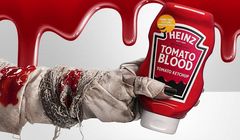 "Krwawy" ketchup Heinz na Halloween