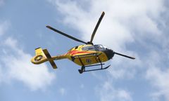 Groźny wypadek na obwodnicy Lubska.  Jest wielu rannych. Na miejscu śmigłowce LPR