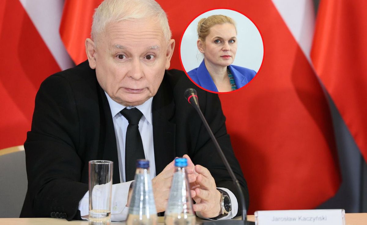 Jarosław Kaczyński, prawo i sprawiedliwość, barbara nowacka Zażartował z Nowackiej. Kpiące słowa prezesa PiS