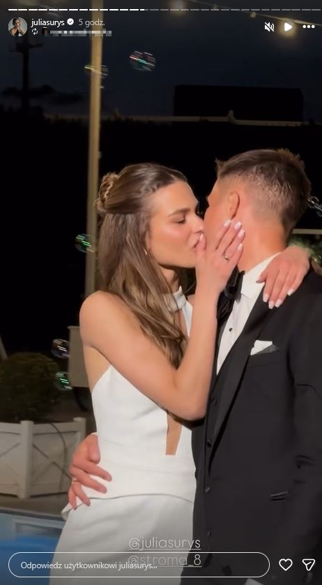 Tak wyglądało wesele Julii Suryś i Marcina Stromeckiego