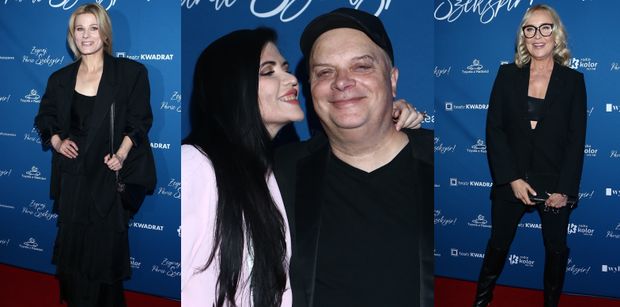Znane twarze zameldowały się na premierze spektaklu: Anna Głogowska, całuśni Skibowie, Agata Młynarska, dawno niewidziana Edyta Jungowska
