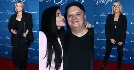 Znane twarze zameldowały się na premierze spektaklu: Anna Głogowska, całuśni Skibowie, Agata Młynarska, dawno niewidziana Edyta Jungowska