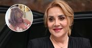 Rozpromieniona Danuta Martyniuk z wnukiem w ramionach. Fani sypią komplementami