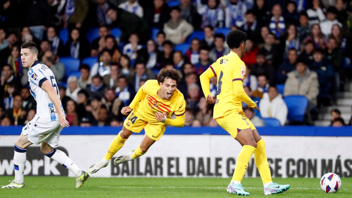 PAP/EPA / PAP/EPA/Juan Herrero / Joao Felix meczu w San Sebastian nie zaliczy do udanych