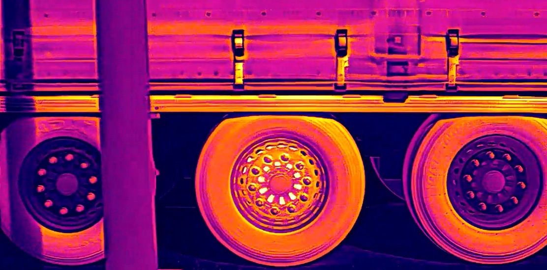 Obraz z kamery termowizyjnej