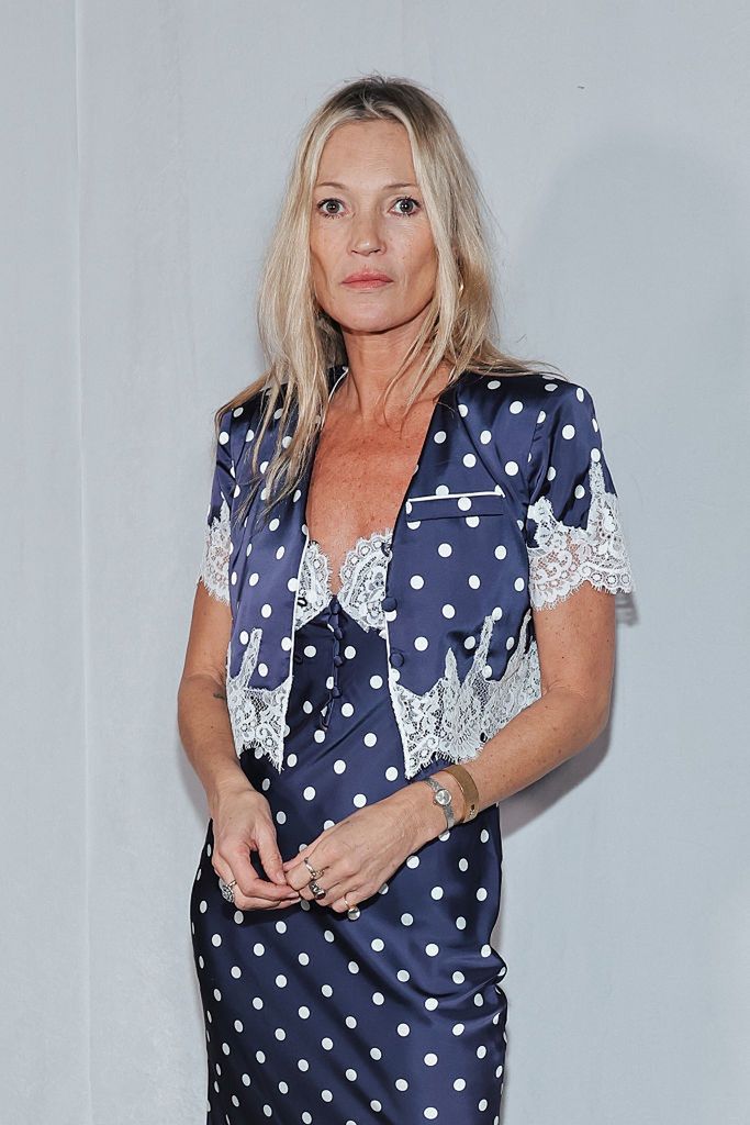 Kate Moss wybrała stylizację w groszki