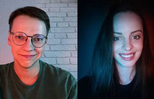 Artur Karwala creative group head Agencji Nie Do Ogarnięcia. Agnieszka Kania head of social media