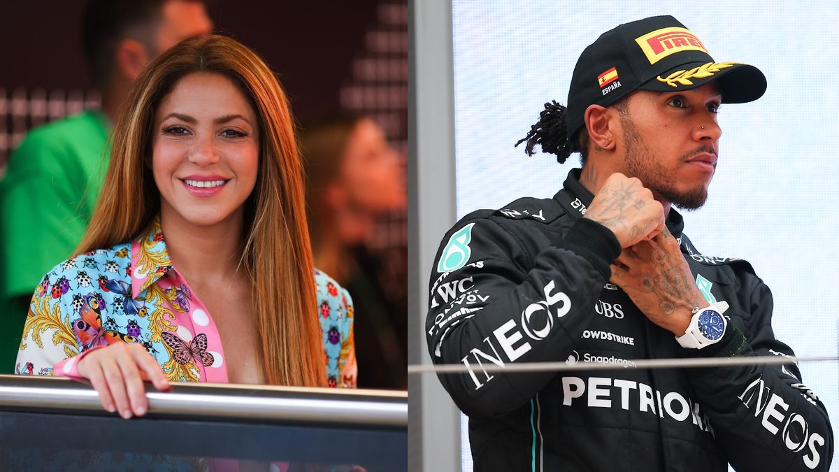 Shakira (Eric Alonso/Getty Images) i Lewis Hamilton (Eric Alonso/Getty Images)