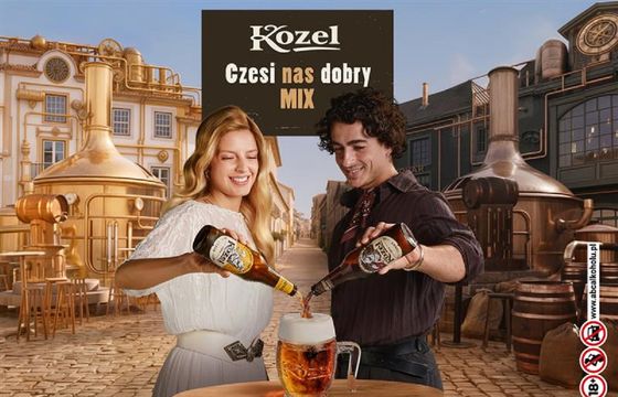 Nowy rytuał Kozel Mix w kampanii marki
