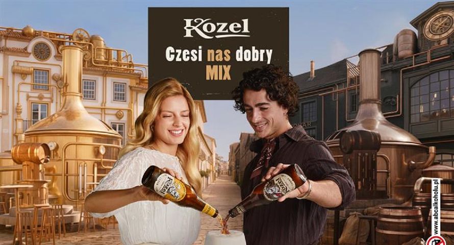 Nowy rytuał Kozel Mix w kampanii marki
