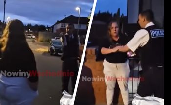 Przepychanka Polki z brytyjskim policjantem. Jest nagranie