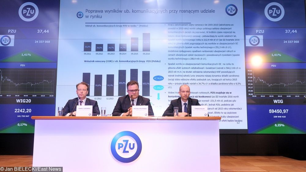 PZU szykuje pokaźną wypłatę z zysków za 2017 rok.