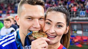 Lotto Ekstraklasa. Mistrzowie Polski świętowali ze swoimi ukochanymi. Zobacz partnerki piłkarzy Piasta Gliwice