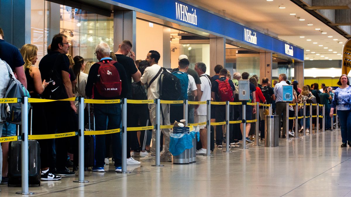 Problemy pasażerów na lotniskach w Niemczech