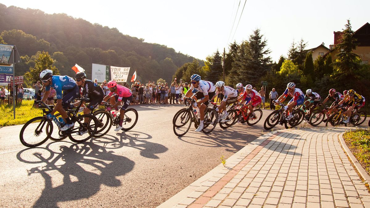 Kolarze na III etapie Tour de Pologne