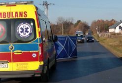 Tragiczny wypadek na Podkarpaciu. Auto nadjechało z tyłu