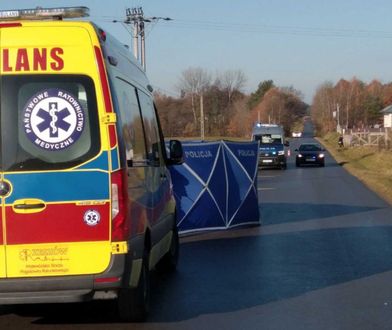 Tragiczny wypadek na Podkarpaciu. Auto nadjechało z tyłu