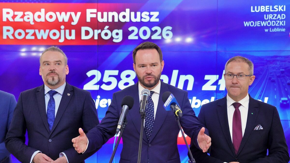 Pieniądze na drogi woj. lubelskiego