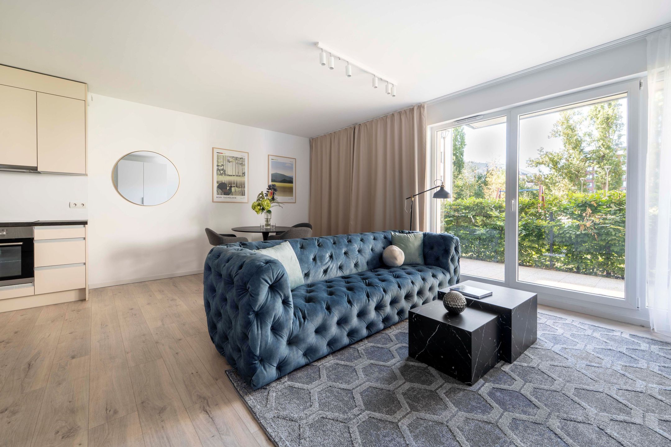 Jeden z apartamentów w budynku przy ul. Mieszczańskiej.