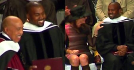 Kanye West został doktorem! "Zestresowałem się trochę"