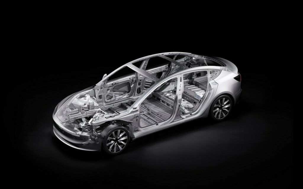 Tesla Model 3 po liftingu